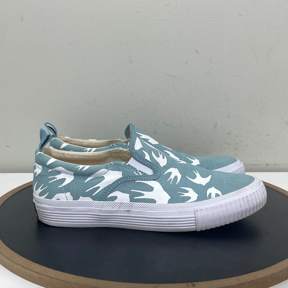 MCQ‎ By Alexander McQueen Swallow Sneaker Slip-on Seagrass Women Size 7.5 US